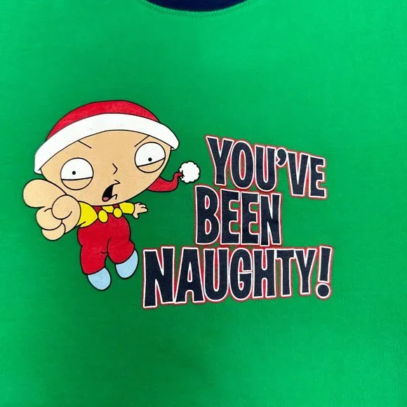 Stewie You've Been Naughty Tee (2X) - Picture 3 of 6